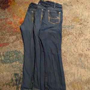 (4) 35/32 Ariat Fire Retardant Work Pants.